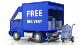 Free delivery truck